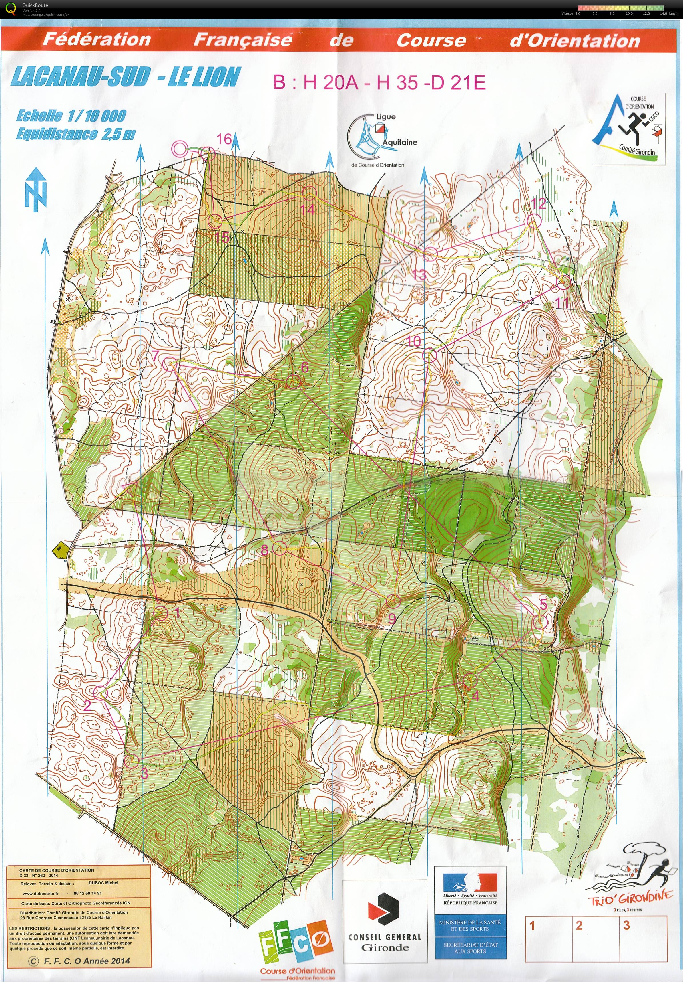 Inter-régionale LD - Tri'O n°3 (2014-04-21)