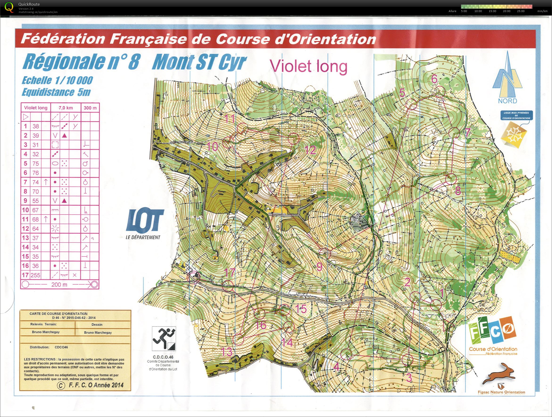 Mont St Cyr (08/11/2015)