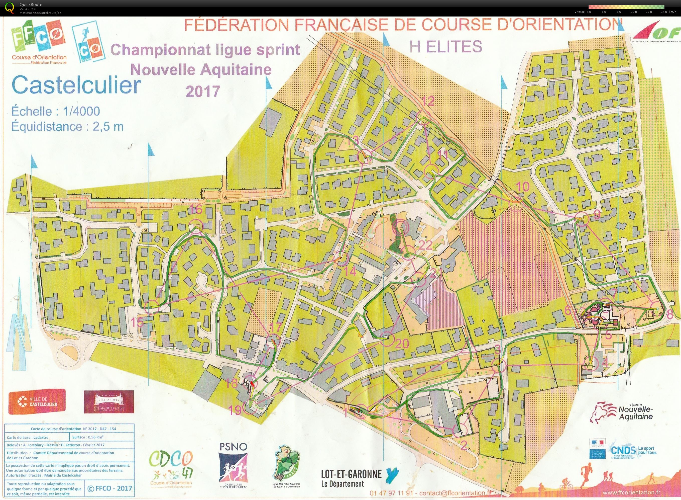 Championnat de Ligue Sprint (01/04/2017)