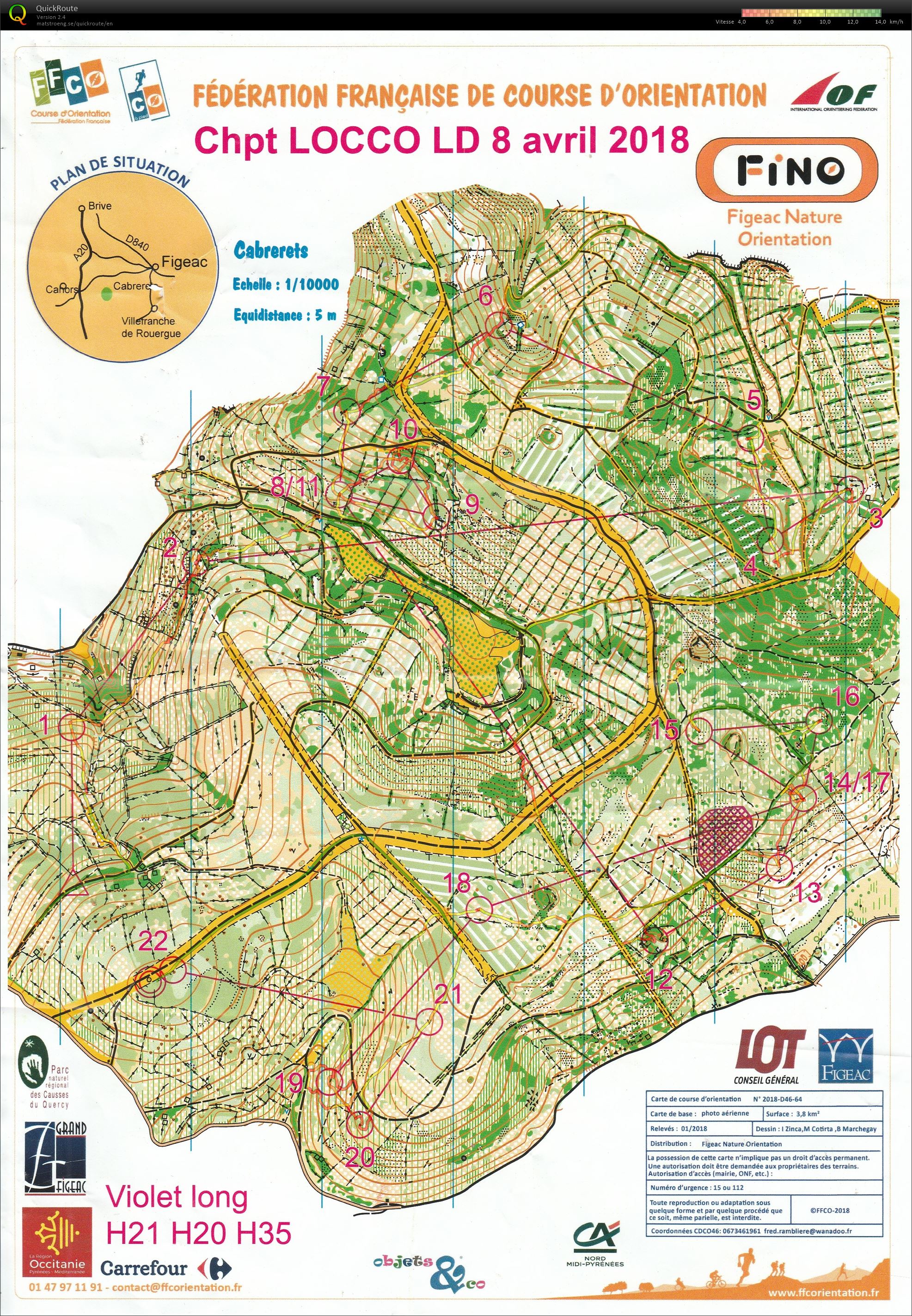 Championnat Occitanie LD (09.04.2018)