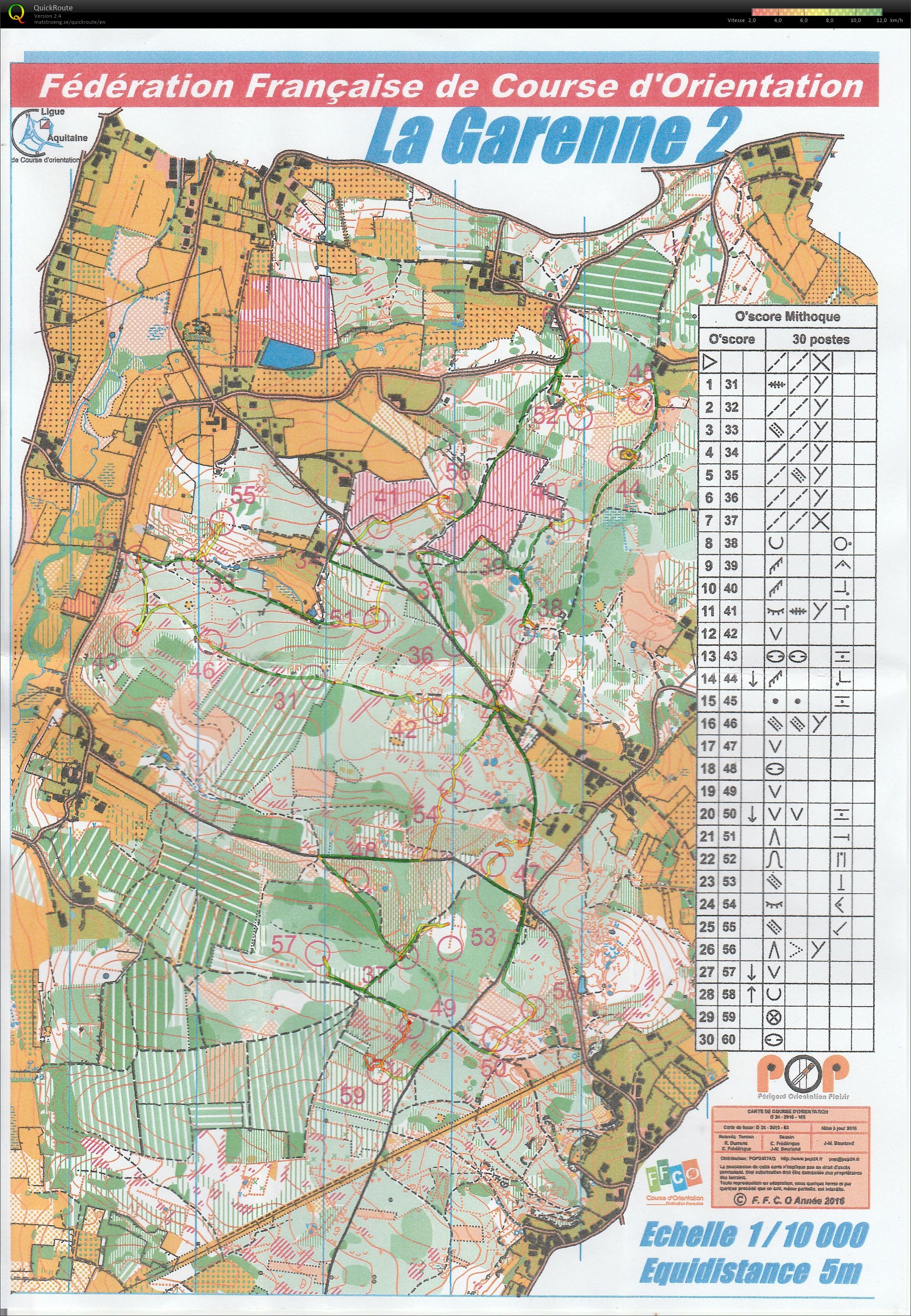 Challenge O'Score Manche 5 (06-10-2018)