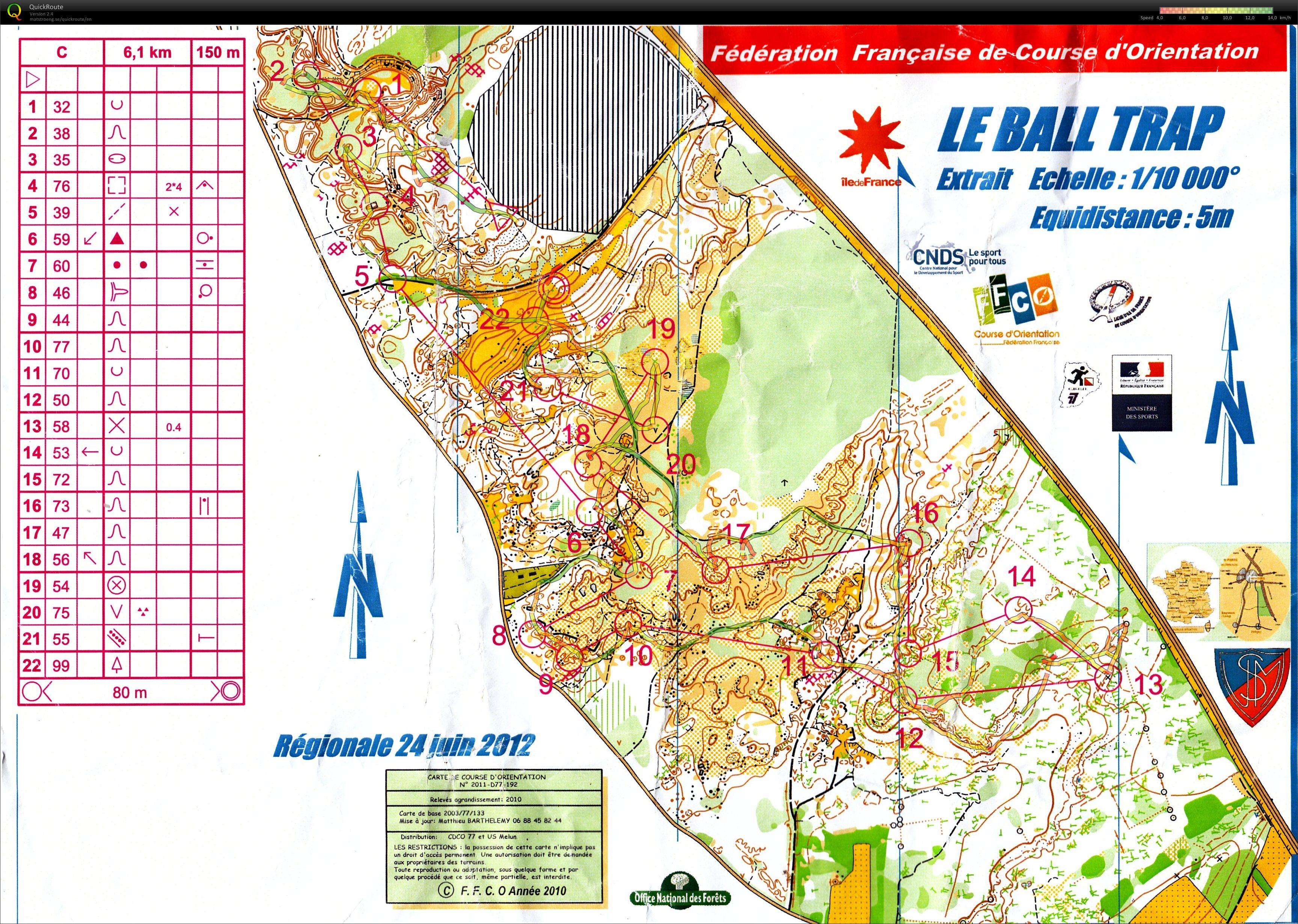 Régionale 3 LIFCO (24/06/2012)