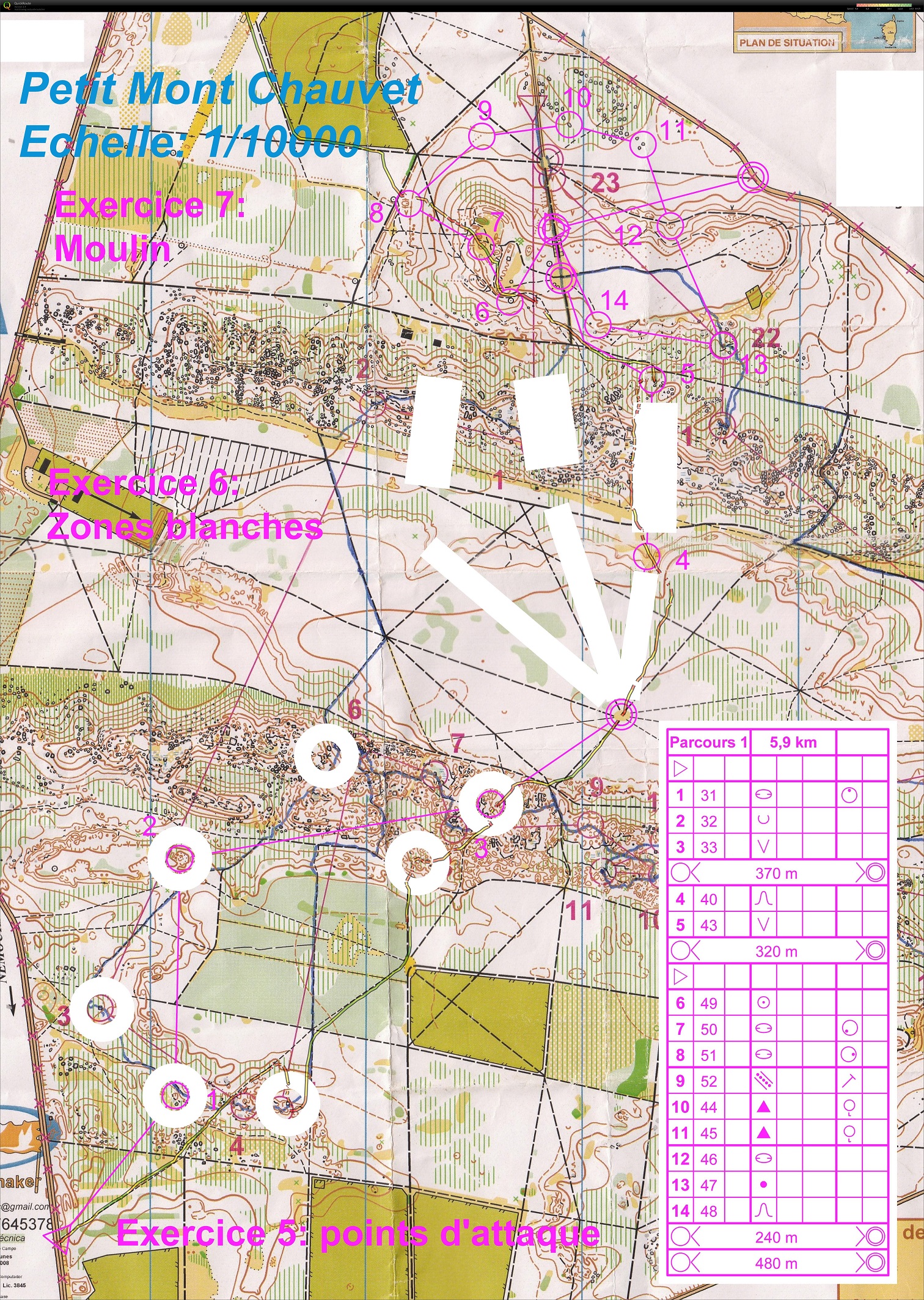 Entraînement Multi-Tek Fontainebleau (15/01/2012)