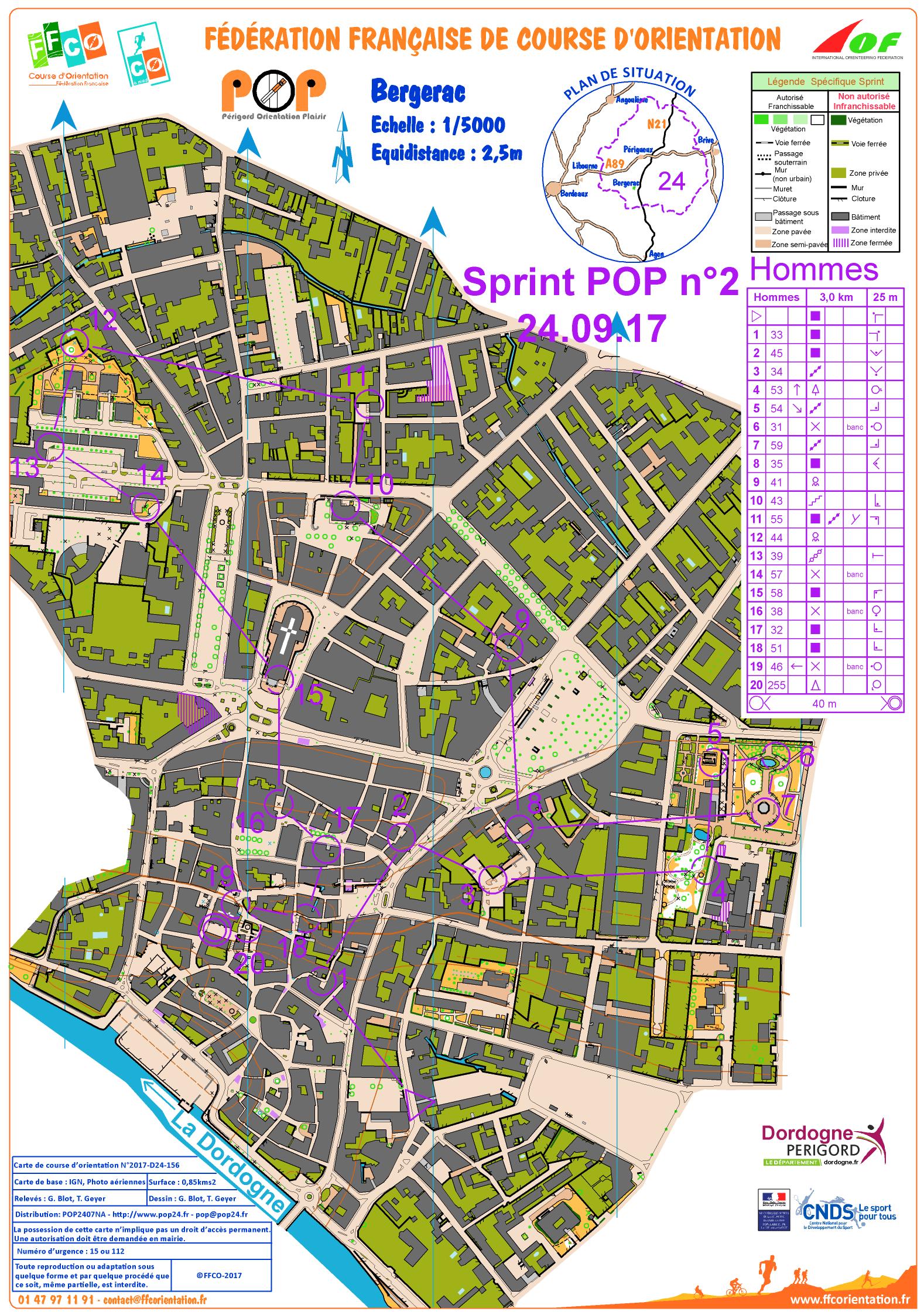 Régionale Sprint (24/09/2017)