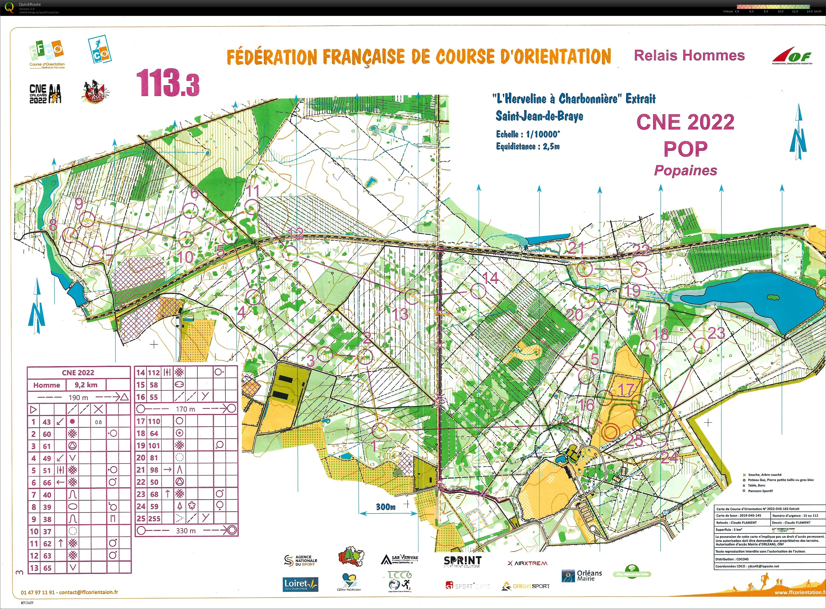 CNE 2022 (3ème relayeur) (30/10/2022)